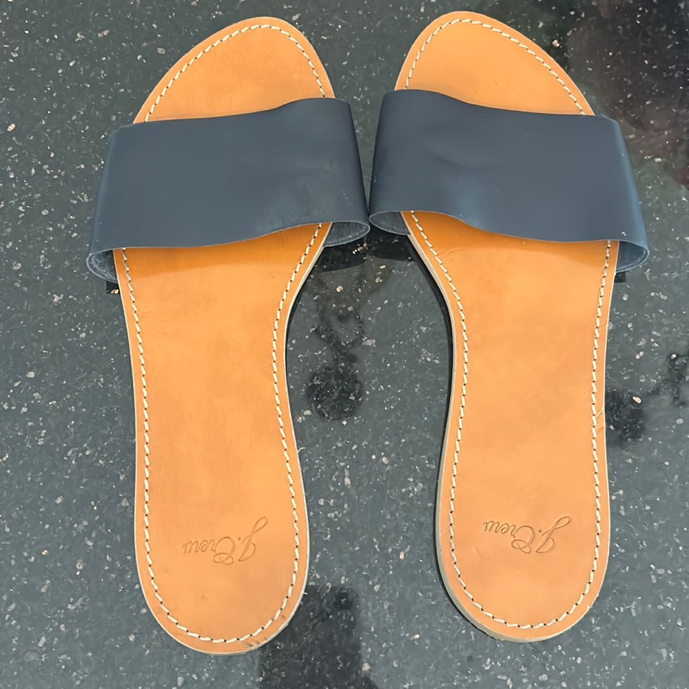 J‎ Crew Capri Slides